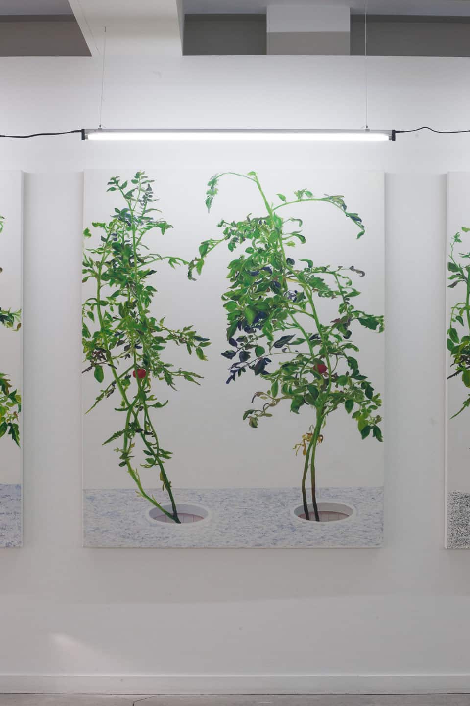 Alex Fischer, VII林建 Lin Jian, 2015,  60×48in oil on canvas